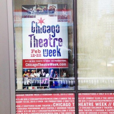 Window Graphics League of Chicago Theatres