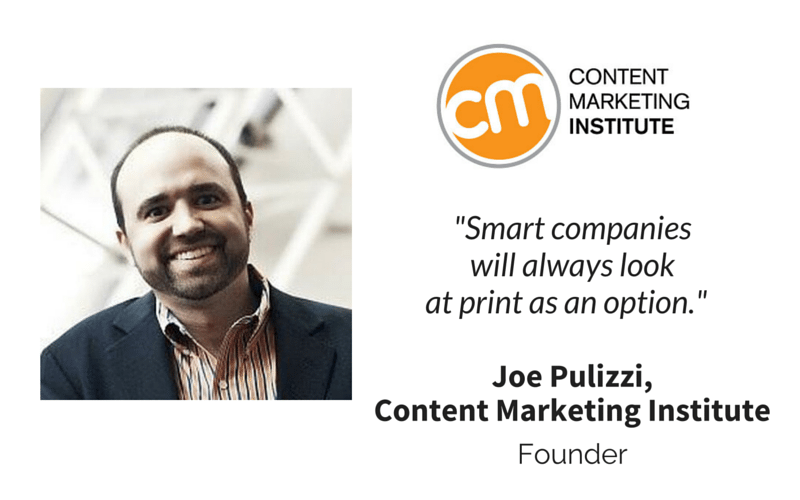 Joe pulizzi, content marketing institute