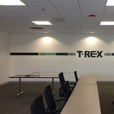 TREX Wall Graphic