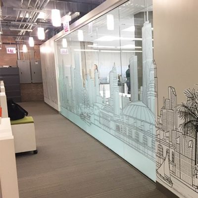 Groupon Wall and Window Graphic