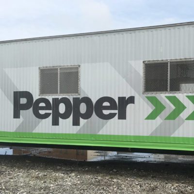 Pepper Trailer Graphics Side View
