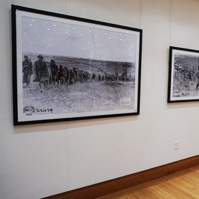 Pritzker WWI Exhibit Frames