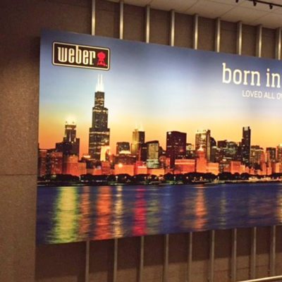Born In Chicago Wall Mural