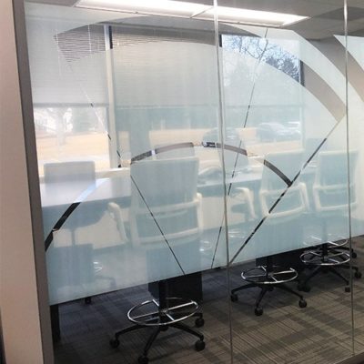 Pepper Conference Room Privacy Film Graphic