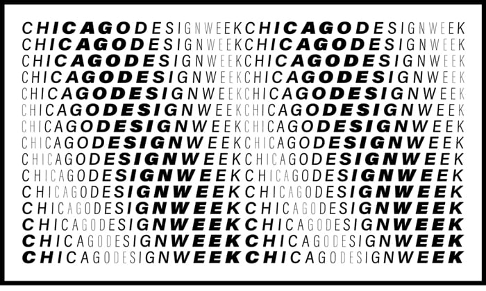 Delving into design week 1 chicago design week banner