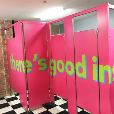 Stall Graphics Installed For Promotional Event