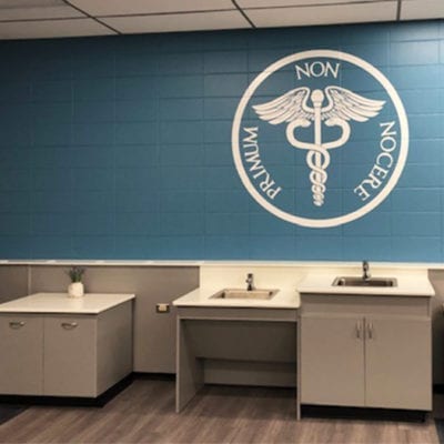 Hersey Health Sciences Wall Graphic