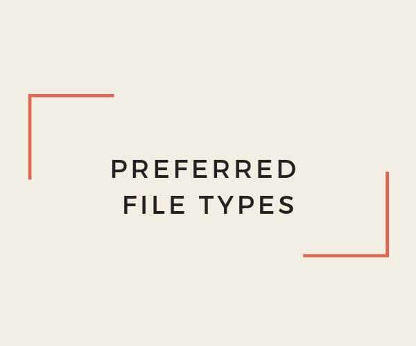 Preferred File Types for Perfect Bound Book Binding