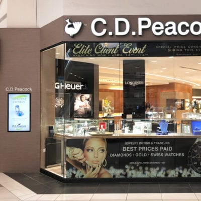 Window Clings Installed at C.D. Peacock
