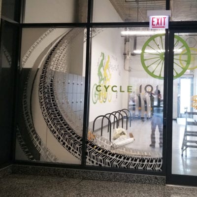 Cycle 101 Window Graphics and Film