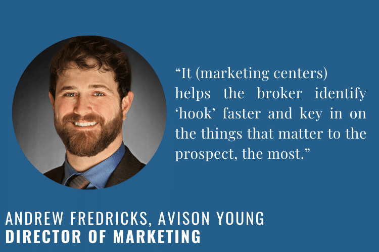 Marketing Centers Help Close Deals 3 Avison Young Two