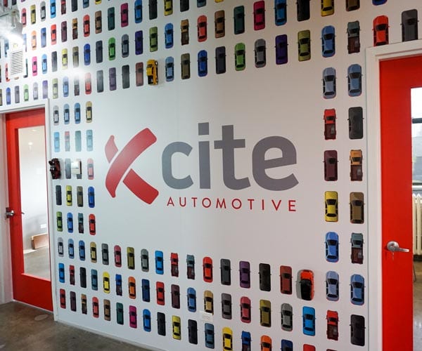 Corporate Branding at Xcite Automotive.