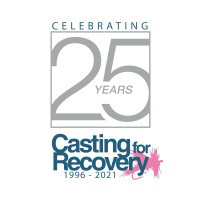 Casting for a great cause 4 casting for recovery 25 anniversary logo