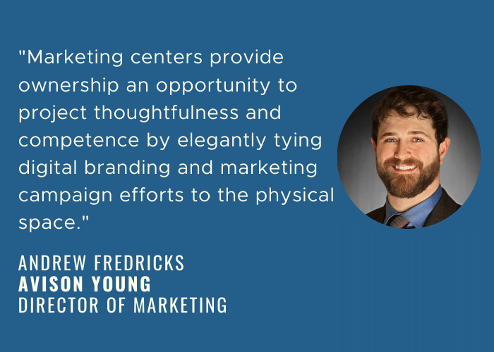 Six Reasons to Brand Your Building Site 3 New Quote Andrew Fredricks Director of Marketing 1