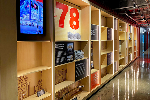 Branded office graphics to recruit and retain top talent? 3 gilbane office graphics