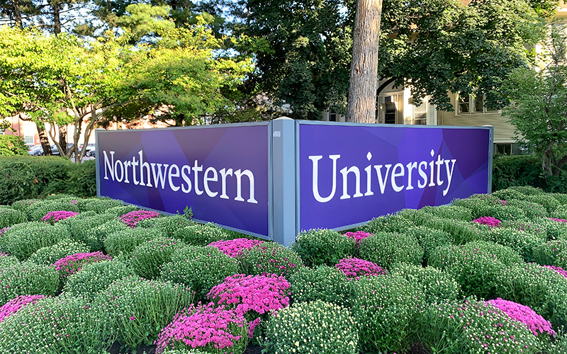 The Power of School Branding 6 Northwestern University Monument Sign Education
